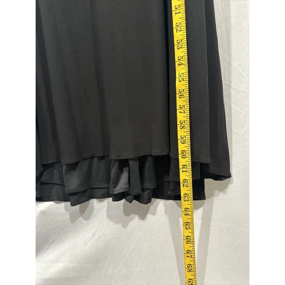 NWT $698 Mac Duggal [ 18 ]‎ Beaded Illusion High Neck Trumpet Gown Black #G1884 - Picture 4 of 16